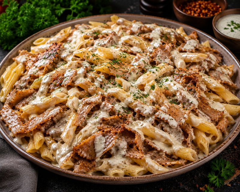 13 Drehspieß Nudeln